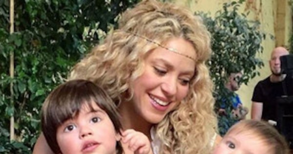 Shakira Poses With Sons Sasha and Milan in an Adorable Photo—See Her